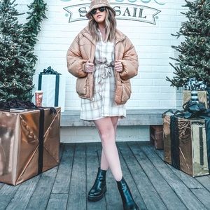 Abercrombie flannel dress